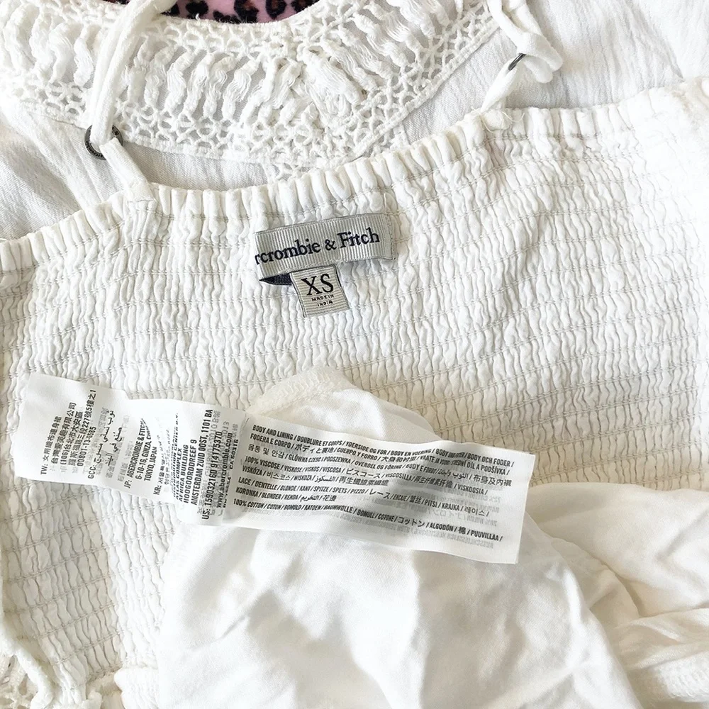 ASOS costal cowgirl COTTON WHITE TANK CAMI LACE HEM MESH LINED MAXI CUTOUT dress